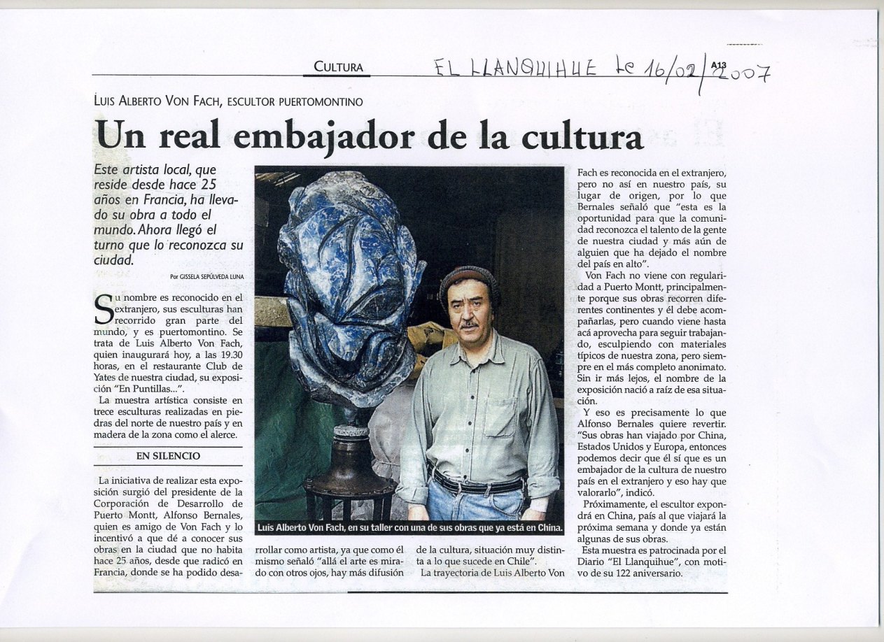 Un real embajador de la cultura
